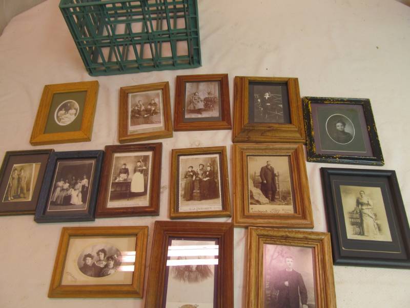 vintage framed photos
