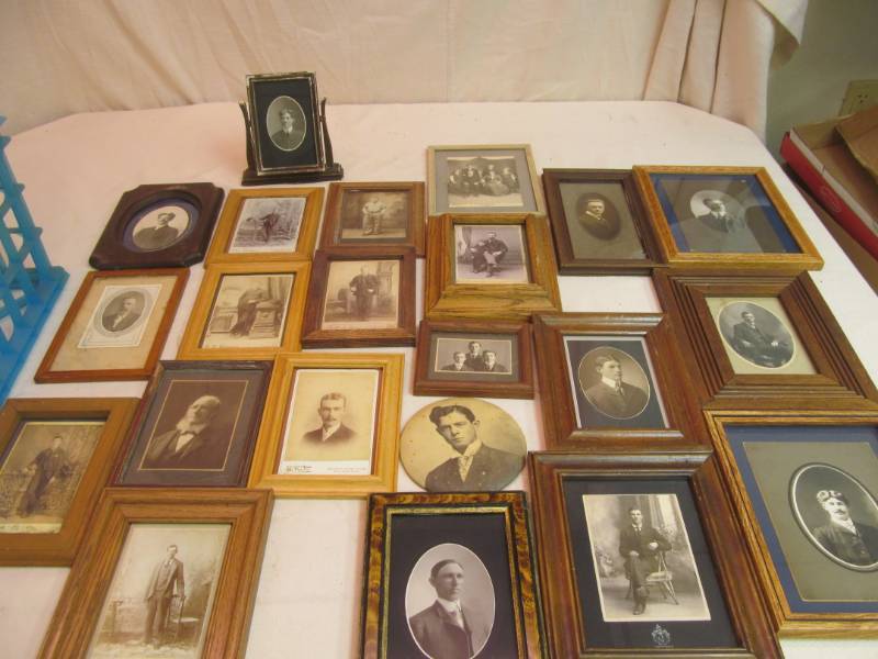 vintage framed photos