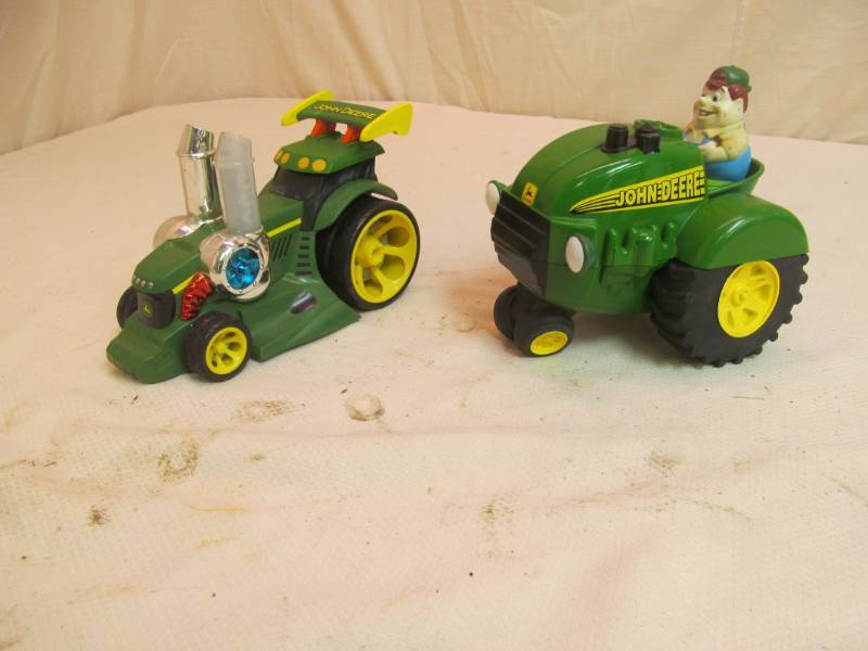 John Deere toy tractors