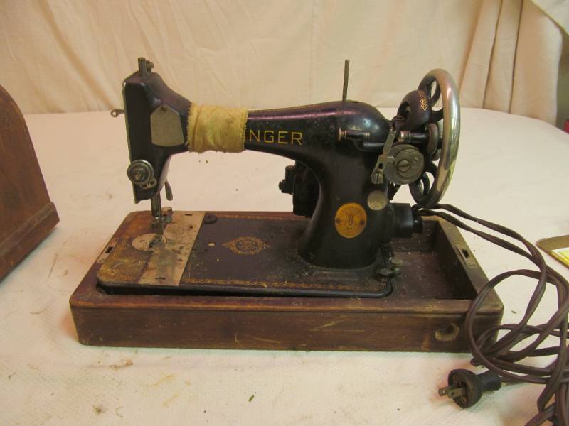 vintage Singer sewing machine