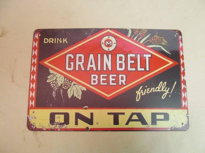 tin sign