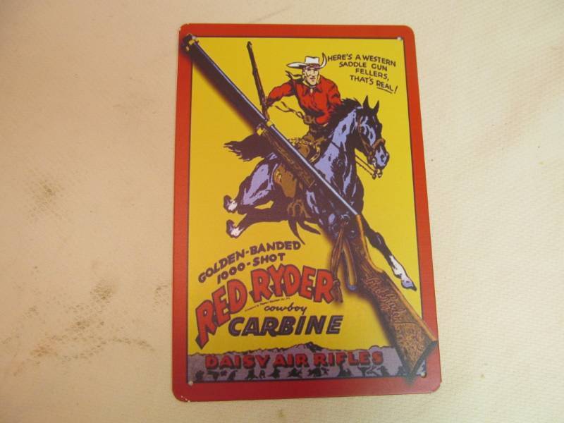 tin sign