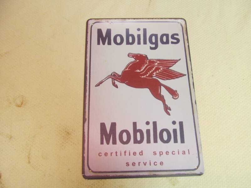 tin sign