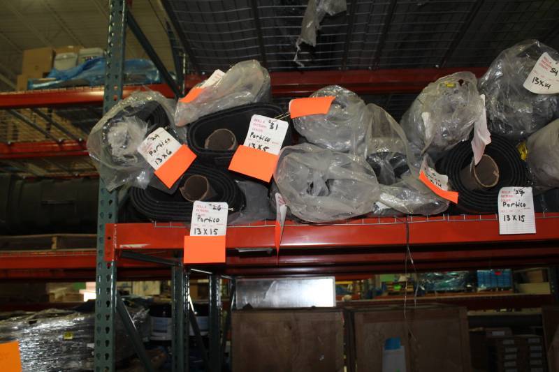 lot 207 image: Lot of (8) Portico Entry Mat Roll