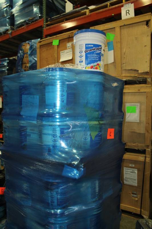 lot 254 image: Lot of (10) Mapei Granirapid Liquid Flexible Admixture 5-Gallon Pail