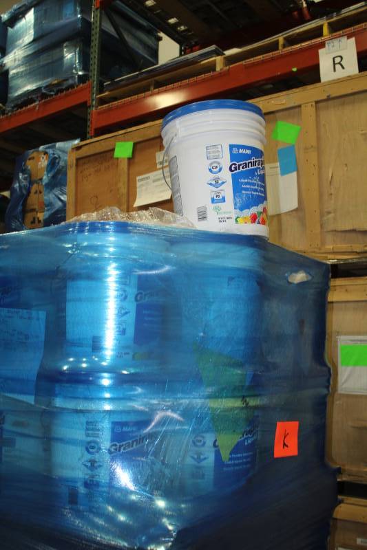 lot 255 image: Lot of (10) Mapei Granirapid Liquid Flexible Admixture 5-Gallon Pail