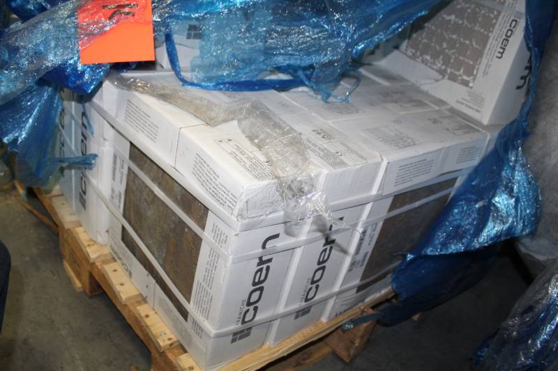 lot 285 image: Lot of (10) Boxes of 13x13in. Ceramic Tiles Rustic Remnant