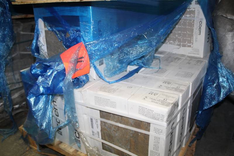 lot 286 image: Lot of (10) Boxes of 13x13in. Ceramic Tiles Rustic Remnant