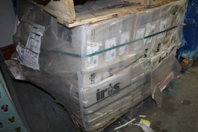 lot 289 image: Lot of (10) Boxes of 12x12in. Ceramic Tiles Snow Polished