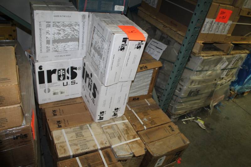 lot 291 image: Lot of (12) Boxes of 12x12in. Ceramic Tiles Silver Lev.