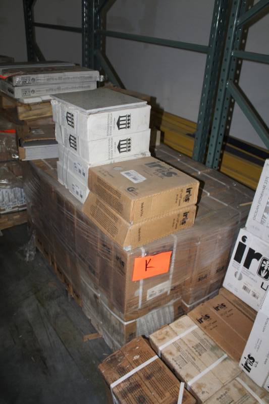 lot 293 image: Lot of (24) Boxes of 12x12in. Ceramic Tiles Silver Lev.