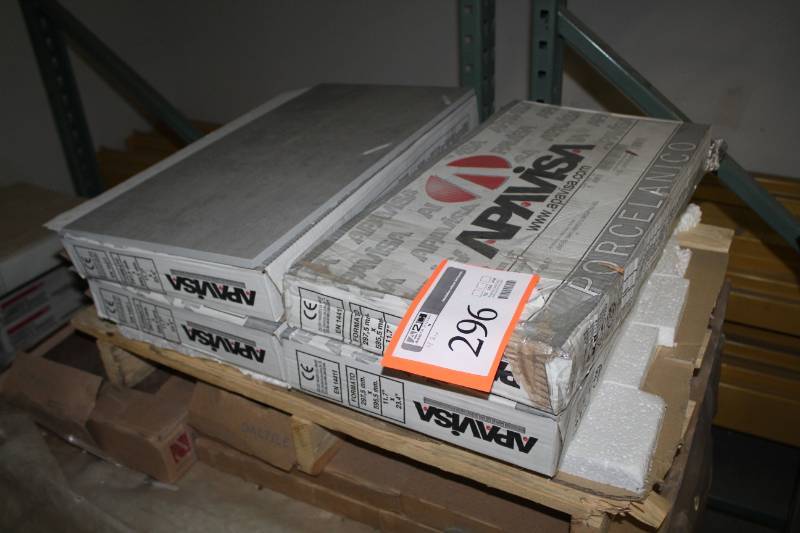 lot 296 image: Lot of (4) Boxes of Apavisa 11.7x23.4in. Ceramic Tiles