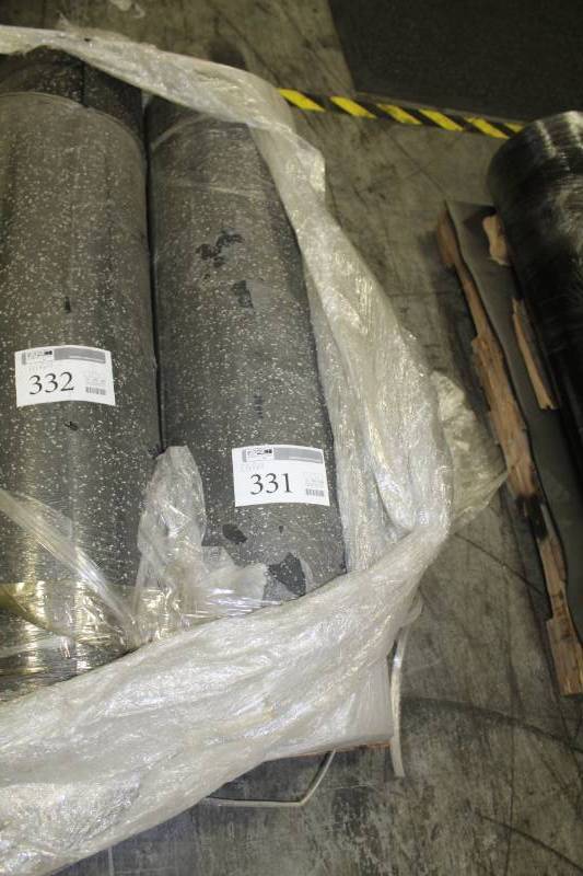 lot 331 image: Reztec Black Rubber Rolls 48x4mm