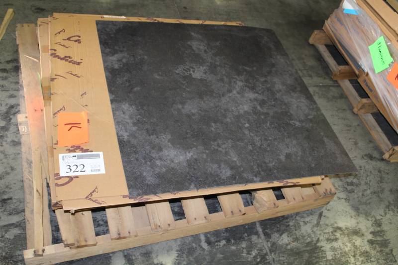 lot 322 image: Lot of (3.5) Boxes of Centiva Contour 36x36in. Ceramic Tiles 90 sq.ft.