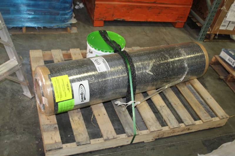 lot 369 image: Rubber Roll, E-Grip III Flooring Adhesive 5-Gallon