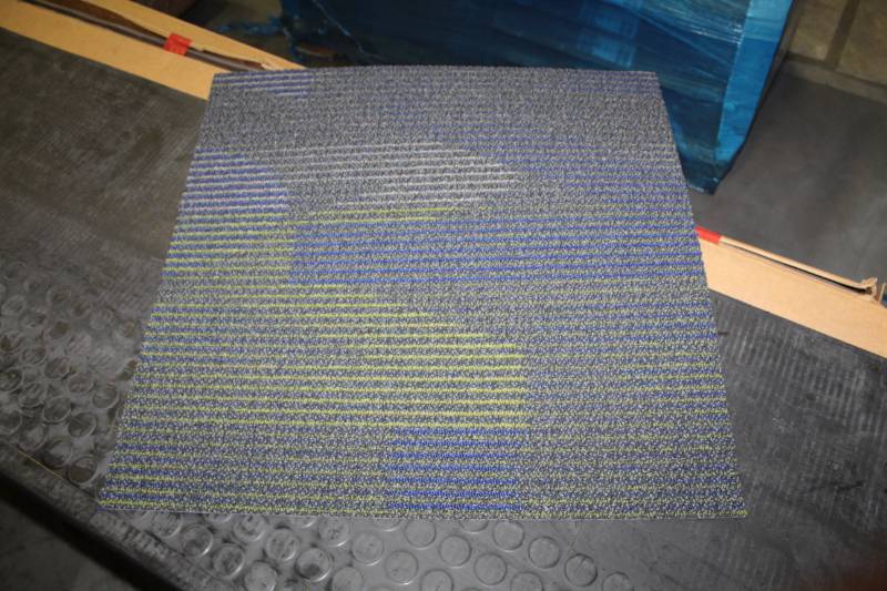 lot 401 image: Lot of (13) Boxes of 24x24in. Copy EW24 Abstract Carpet Tiles 5.33 sq.yds. 12-Count