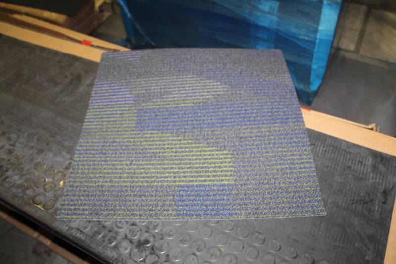 lot 403 image: Lot of (12) Boxes of 24x24in. Copy EW24 Abstract Carpet Tiles 5.33 sq.yds. 12-Count