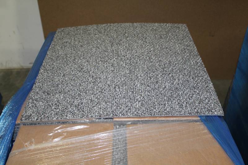 lot 409 image: Lot of (14) Boxes of 24x24in. Socrates tile Thales Carpet Tiles 5.33 sq.yds. 12-Count