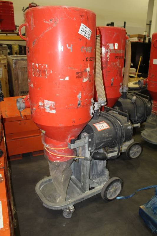 lot 173 image: Husqvarna DC 5500 Concrete Grinder Dust Collection Vacuum