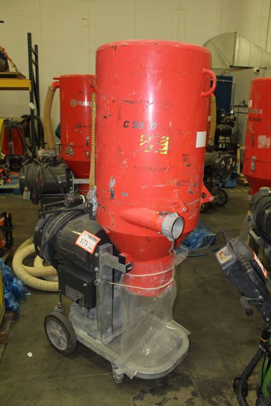 lot 175 image: Husqvarna DC 5500 Concrete Grinder Dust Collection Vacuum