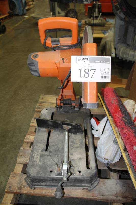 lot 187 image: Ridgid 14in. Chop Saw R41421