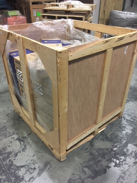 lot 209 image: Lot of (52) Boxes of Deco Wood Flooring 3.94x36.22in. 36-count