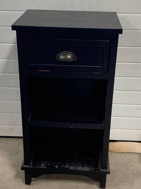 lot 55 image: Bedside Table 12 x 15 x 28 tall