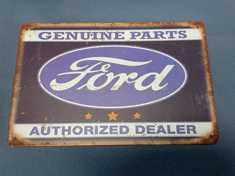 lot 80 image: Ford Metal Sign