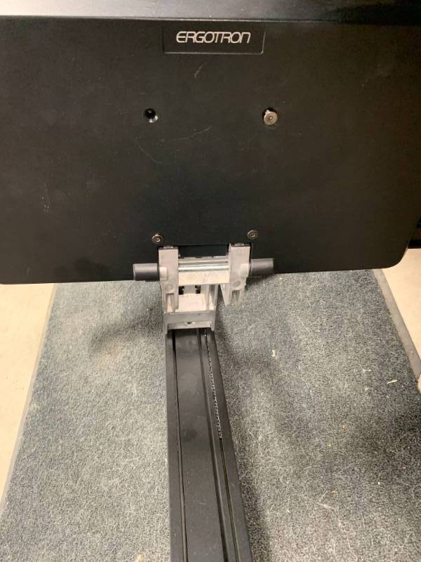 lot 89 image: Ergotron Workfit Sit  Stand Station ($433 on Amazon)