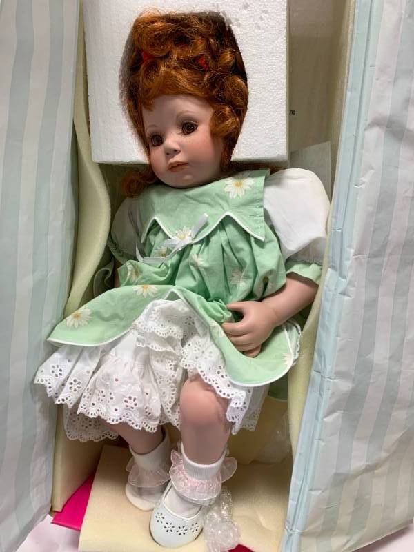 maggie collection porcelain doll