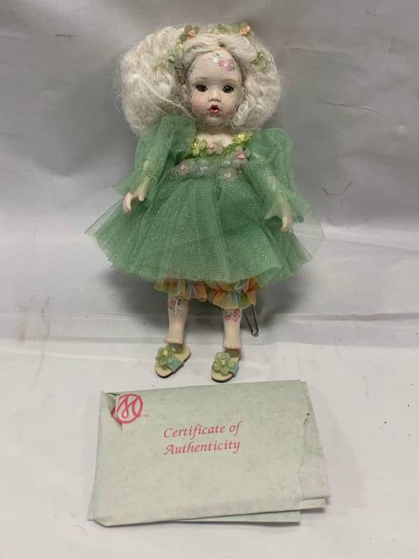 lot 99 image: Tabitha Tiny Tot 8 Porcelain Doll (no box)
