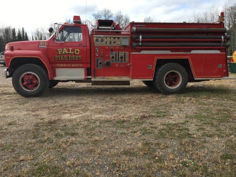 1981 Ford F700 Fire Pumper Truck Town Of White Equipment