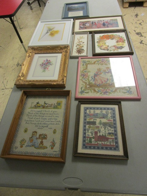 lot 138 image: FRAMED ARTWORK