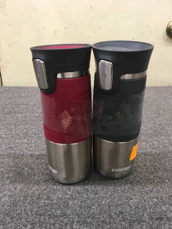 Contigo Thermal Mug 2 Pk, Retail $18.99