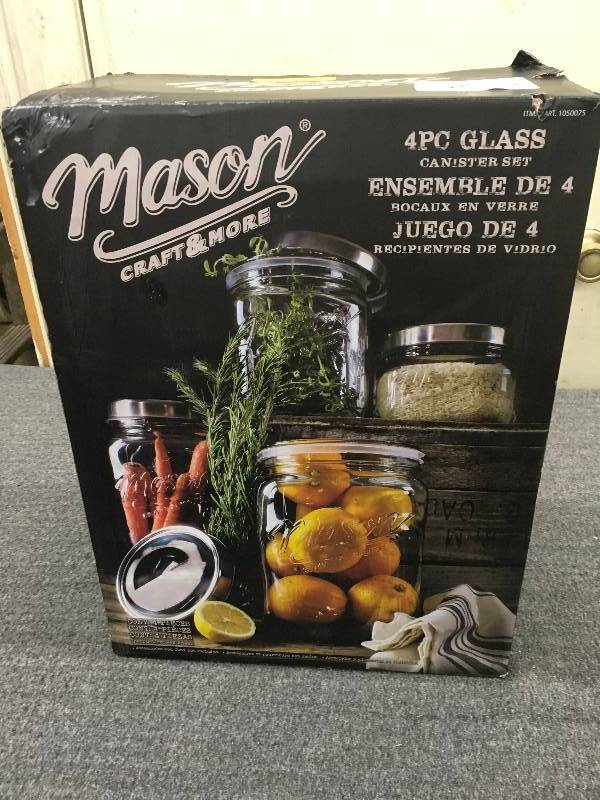 Craft & More Mason Jars, Retail $19.99