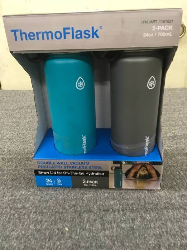 2 Pk 24 Oz, Thermoflask, Retail $19.99