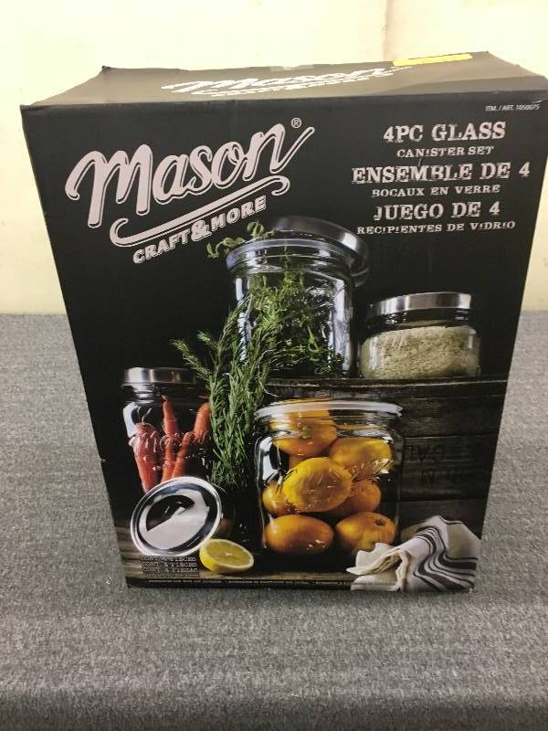 Craft & More Mason Jars, Retail $19.99
