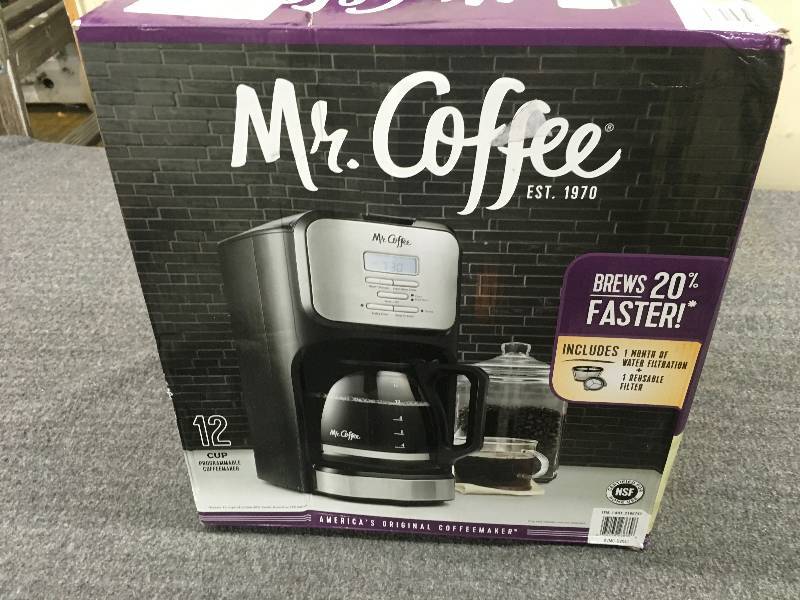 Mr. Coffee 12 Cup, Retail $29.99