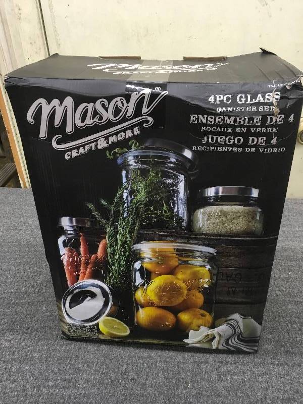 Craft & More Mason Jars, Retail $19.99