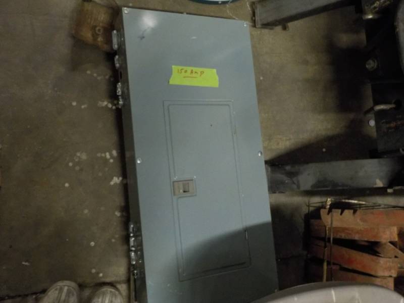 lot 21 image: 150 AMP Circuit Box...