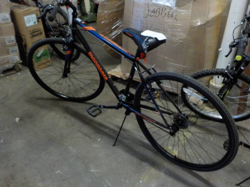 lot 55 image: Mongoose Hot Shot Bike- has bent ro...