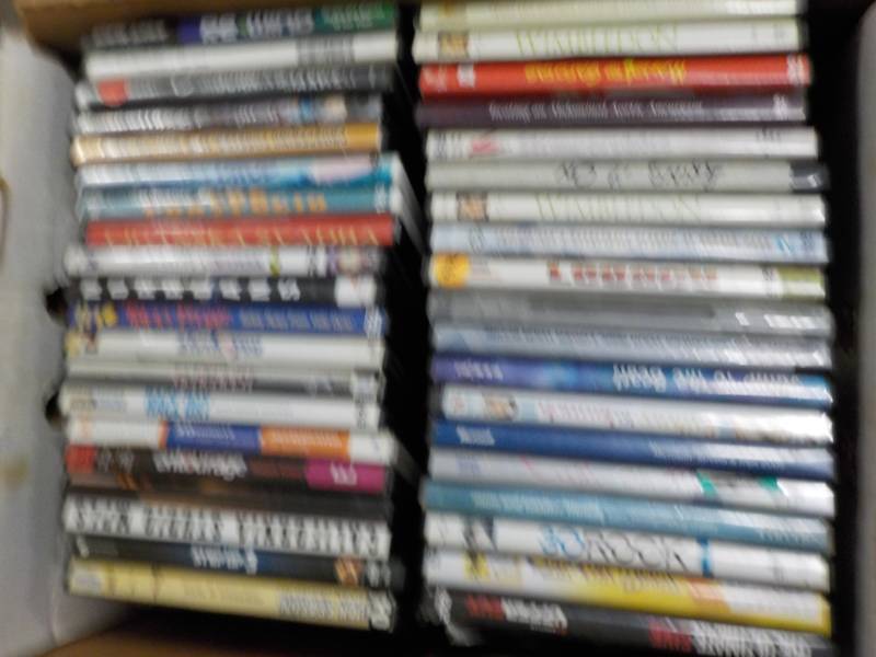 lot 62 image: 2 Boxes of DVDs ...