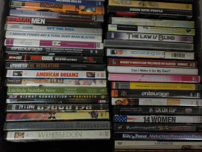 lot 63 image: 2 Boxes of DVDs ...