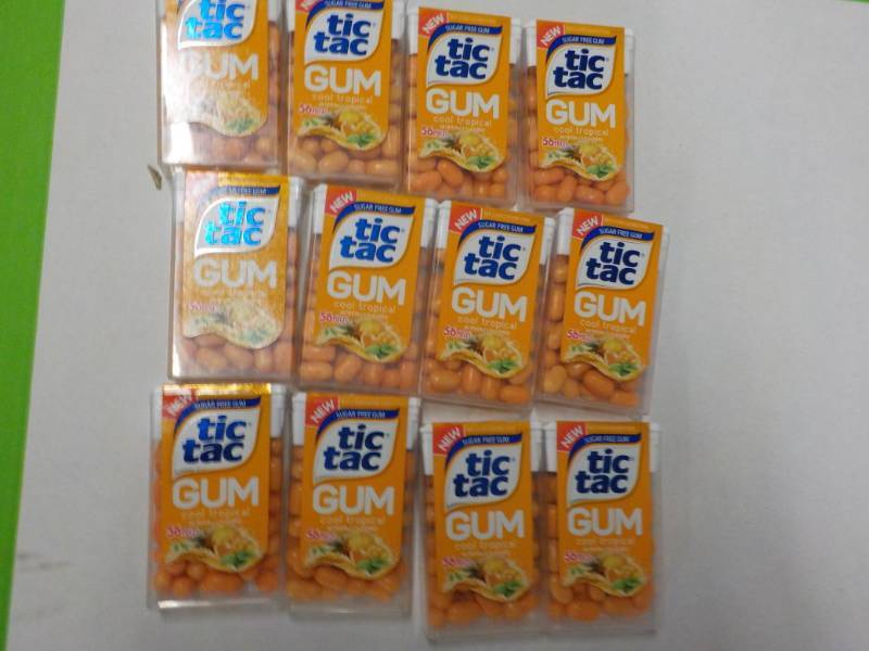 lot 78 image: Tic Tac Gum...