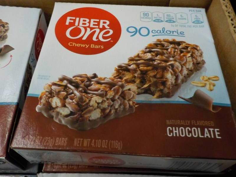 lot 94 image: 18 - 4.10 oz Fiber One Chewy Bars...