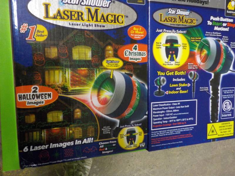 lot 108 image: 2 - Star Shower Laser Magic Laser L...