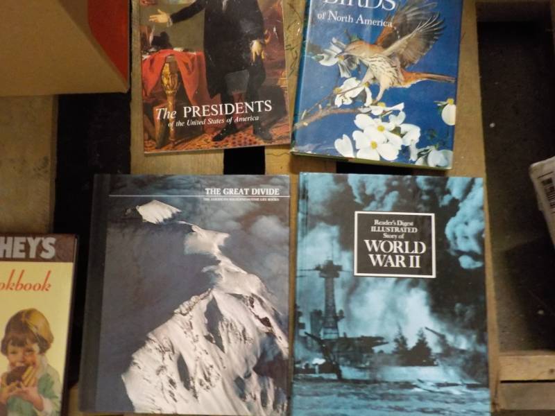 lot 125 image: Lot of Books- most hardcover...