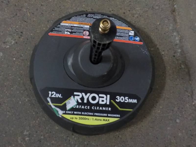 lot 144 image: 12 Ryobi 305 mm Surface Cleaner fo...