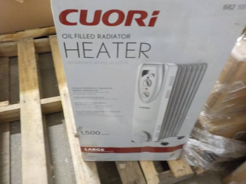 lot 146 image: CUIRI Oil Filled Radiator Heater...