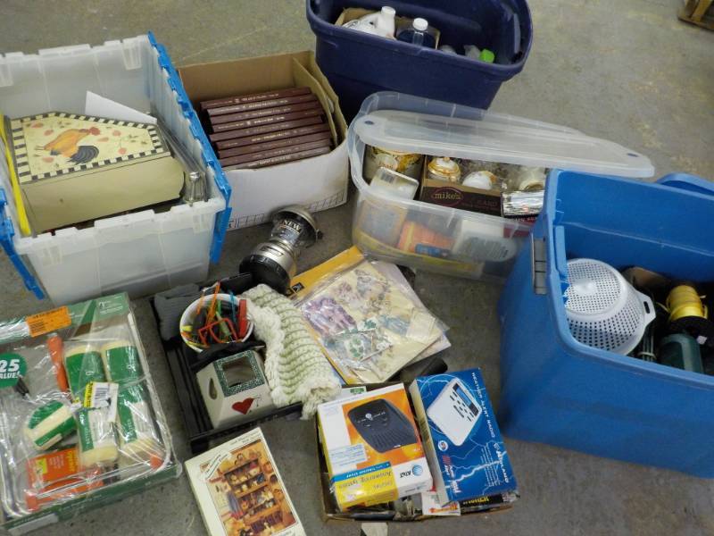lot 171 image: Misc. Lot in Totes with Covers...